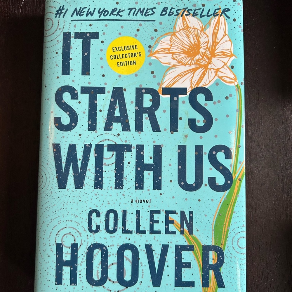 'It Starts With Us' Hardcover Book